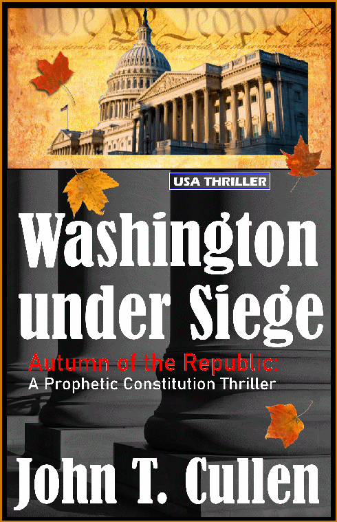 CON2 The Generals of October political thriller crisis during Second Constitutional Convention by John T. Cullen