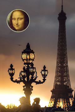 Leonardo da Vinci's secret: Mona Lisa is his sacred woman in the moon Leonardo da Vinci's secret: Mona Lisa is his sacred woman in the moon